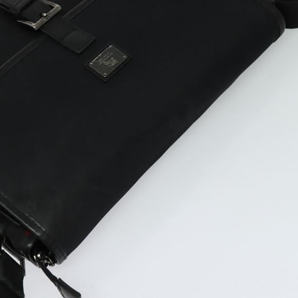 BURBERRY Black label Shoulder Bag Nylon Black Auth bs23895 - Picture 6 of 16
